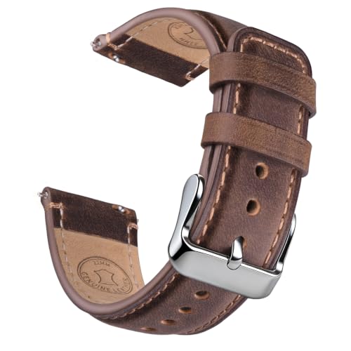 Image of Wristitani Leather Watch Strap for Smartwatches and Universal, 18-24mm