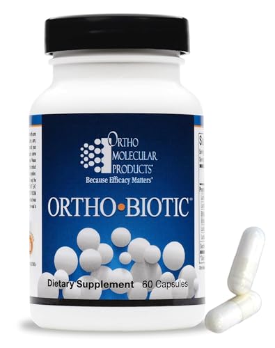 Ortho Molecular Biotic Probiotic Supplement, Supports Gut Microflora Balance, Promotes Nutrient Absorption, Boosts Immune System Health, 60 Capsules - Image 5
