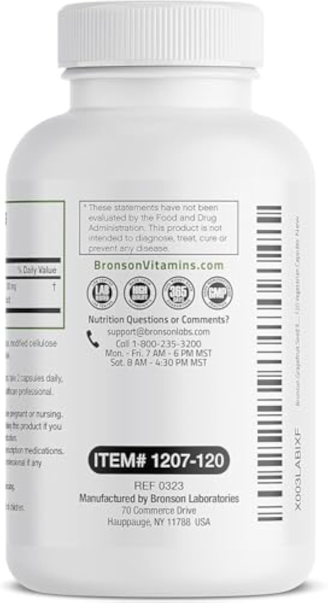 Grapefruit Seed Extract 500 MG Capsules