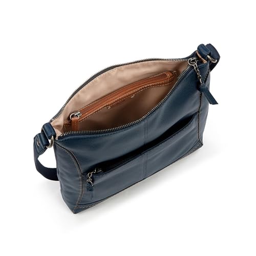 Image of The Sak Lucia Leather Crossbody Purse - Premium Leather Women's Handbag for Everyday & Travel - Cross Body Bag With Zipper