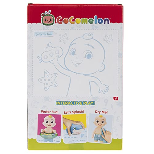 Cocomelon CMW0306 Splish Splash Jj Doll- With Shark Bath Squirter And Water Accessories Water Play - Toys For Kids And Preschoolers thumb #9