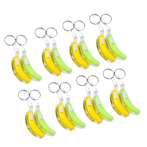 OATIPHO 1 16Pcs LED Luminous Bananenschlüsselkäse Anhänger Lackier des Deckels LED Tastaturkette Leuchte Schlüsselanhänger LED Schlüsselbund Anhänger Kürbisschlüsselkette LED OATIPHO 1 16Pcs LED Luminous Bananenschlüsselkäse Anhänger Lackier des Deckels LED Tastaturkette Leuchte Schlüsselanhänger LED Schlüsselbund Anhänger Kürbisschlüsselkette LED