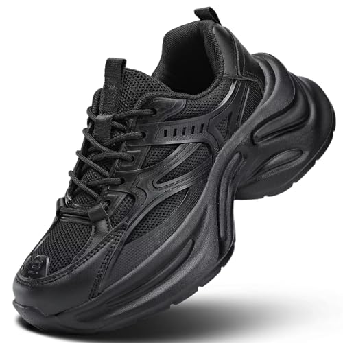 Women's Chunky Sneakers Fashion Platform Casual Dad Shoes Comfortable Walking ...