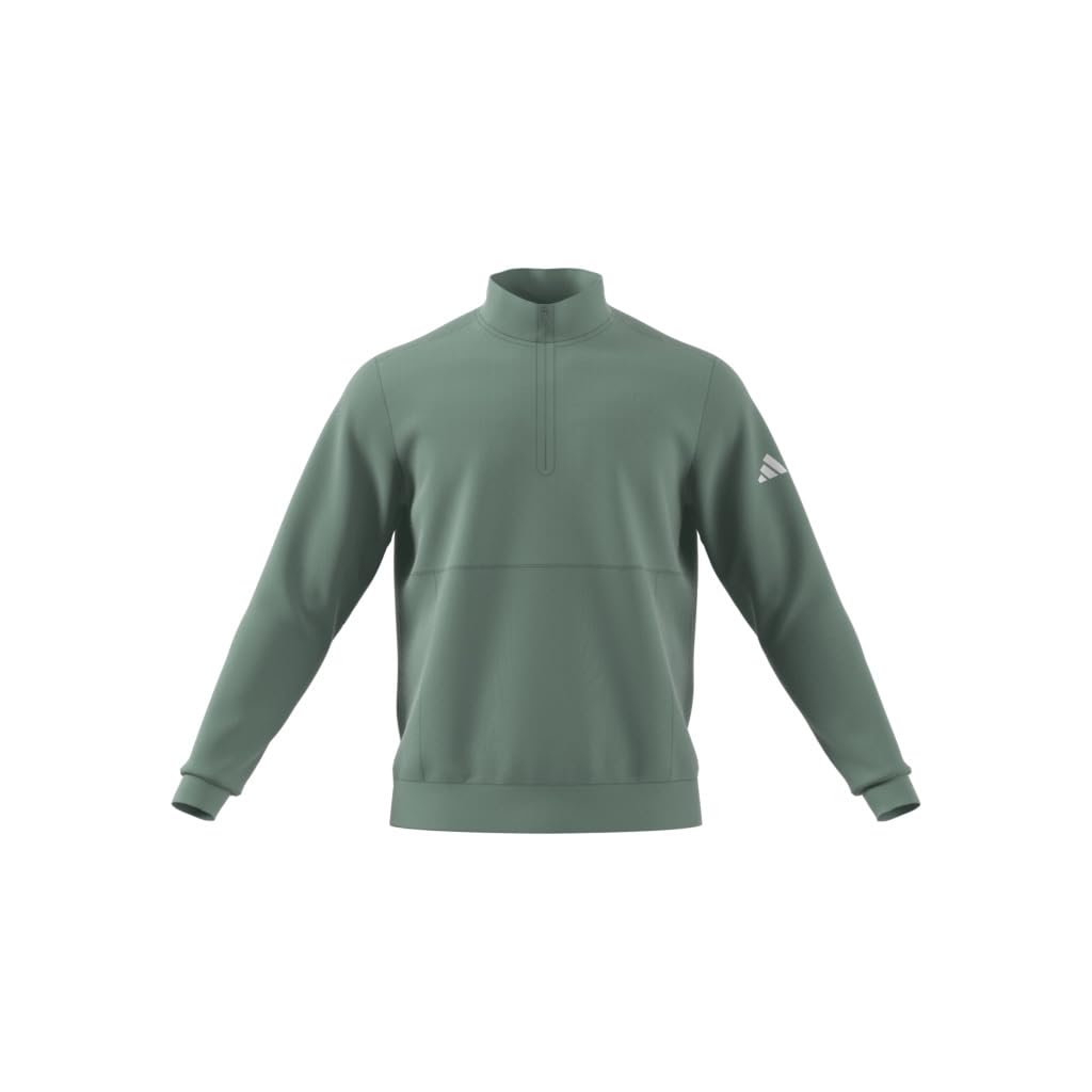adidas Sweter męski, Srebrno-zielony 23, S