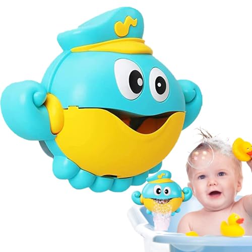 Máquina de baño de burbujas, máquina de burbujas de baño | Octopus Bubble Machine Toy automático de baño con música,Productos seguros de baño para niños pequeños, juguetes de bañera para viajar, al ai