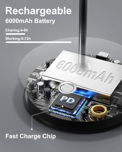 Smart Desk Lamp with Wireless Charging