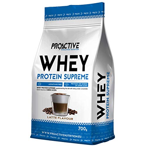 ProActive Worldwide Nutrition, Whey Protein bag 700g | Mezcla de proteinas whey (Latte)
