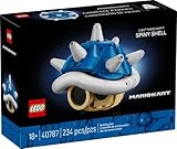 LEGO Super Mario Kart Spiny Shell 40787, Blue and White Collectible Display Model, 234 Pieces Building Set, 18+ Years, Gaming Fan Decor