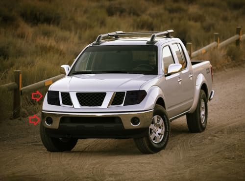 BLINGLIGHTS Brand Tinted Headlight Film Protective Covers Compatible for 2005-2021 Nissan Frontier D40