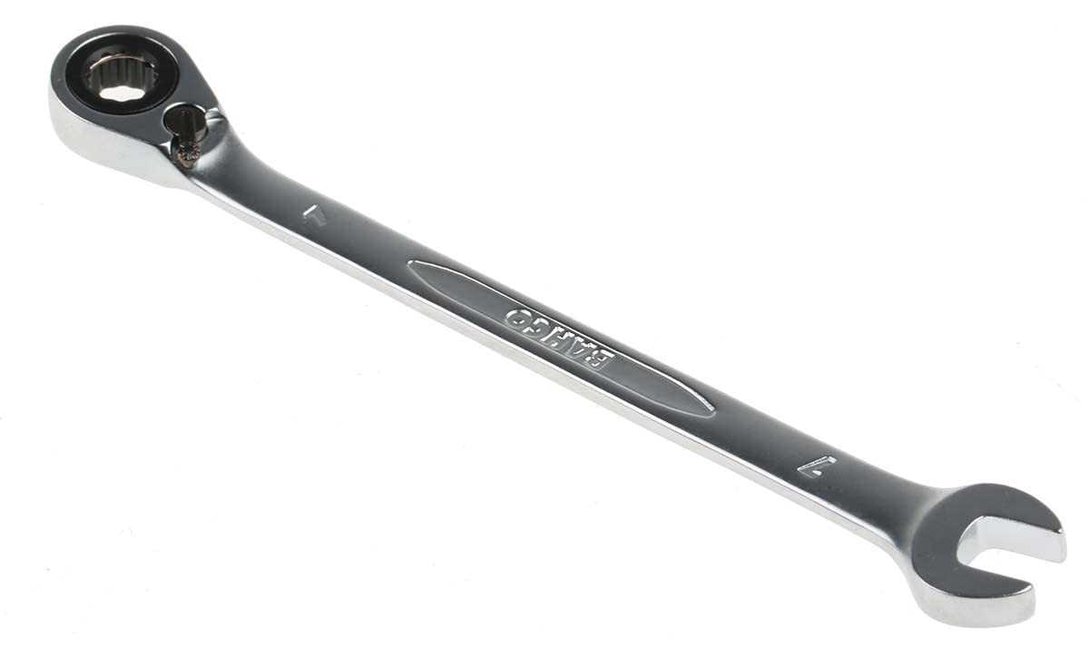 Bahco Ratcheting Crowfoot Wrench 7mm High-Performance Steel