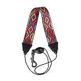 *Estilo bohemio: Este cinturón de saxofón, que se ve moderno y personalizado, es el compañero perfecto para tocar el saxofón.
