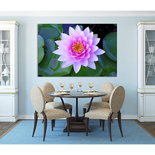 Tableau fleur phosphorescent DCF029-2 charge à la lumière 80x120cm - 3