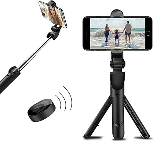 Divyne Selfie Stick with Detachable Wireless Remote, 3 in 1 Function Sturdy Tripod, Monopod,Selfie Stick, Compatible with All Smart Phones Bluetooth Selfie Stick (Black, Remote Included) Divyne Selfie Stick with Detachable Wireless Remote, 3 in 1 Function Sturdy Tripod, Monopod,Selfie Stick, Compatible with All Smart Phones Bluetooth Selfie Stick (Black, Remote Included)