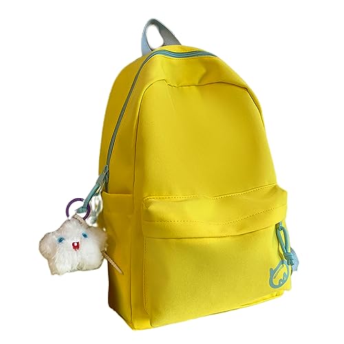 NOGRAX-Schulrucksack-Mode-Solide-Farb-rucksack-Einfache-Laessige-Schulbeutel-Grosse-Kapazitaetsbeutel