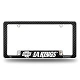 Rico Industries NHL Hockey Los Angeles Kings Black All Over Chrome Frame