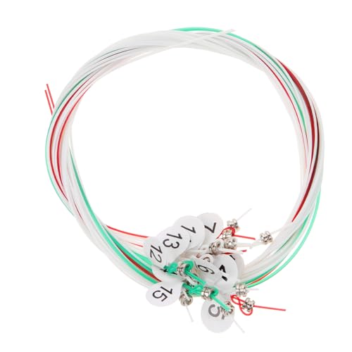 SUPVOX Beautiful Resonance Lyre Harp Strings Comfortable to Play Nylon Strings Easy to Install for Boys and Girls Adults and Bands