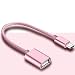 Produktbild YSJJZRL Micro USB zu USB, Superior ZRL Nylon geflochten Micro USB 2.0 OTG Kabel auf dem Go Adapter USB Micro Stecker auf Buchse USB für Samsung S7 S6 Edge S4 S3 Android etc 6 Zoll