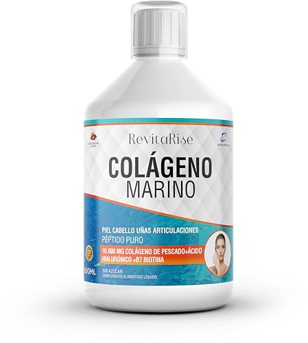 Colágeno Marino Hidrolizado 10,000mg con Vitamina C