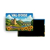 carte communes val d'oise 95 🧲 Aimant solide – Accrochez-le sur toutes les surfaces métalliques