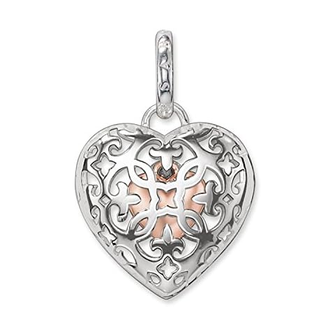 Thomas Sabo Heart Medallion Pendant in Silver Cover