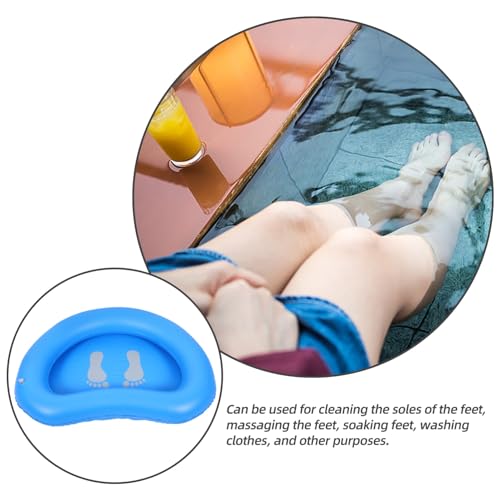 Lavabo inflable para pies POPETPOP para piscinas y spa miniatura 4