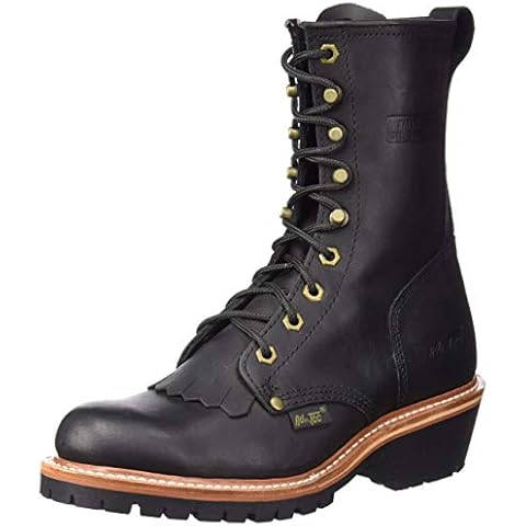 Ad Tec Fireman Logger Work Boots Cover