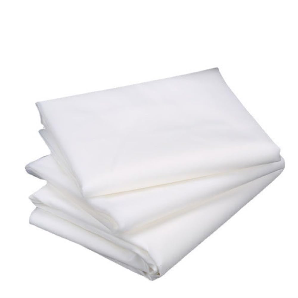 400 Mesh Nylon Ripstop-Gewebe Mesh, 1x1,27 Meter Lebensmittelqualität weißes Nylon Packtuch, feinmaschiges Siebmaterial 1St