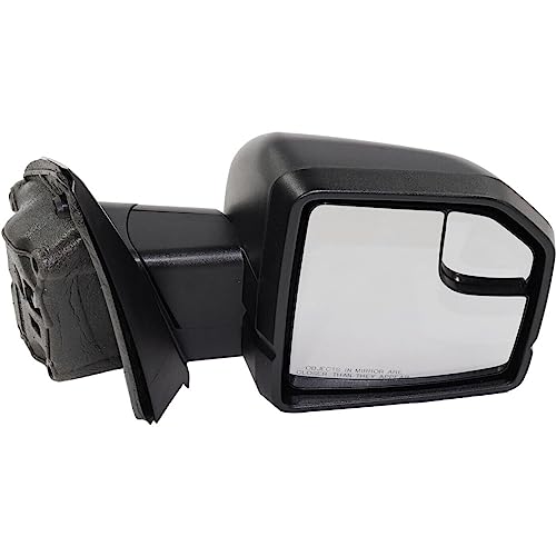 BURANIFUSION Mirrors Passenger Right Side Heated for Ford for F150 Raptor 17-20 & /Lariat/Limited/Platinum/SSV/XL/XLT 18-20 Truck Right Hand WEF0128