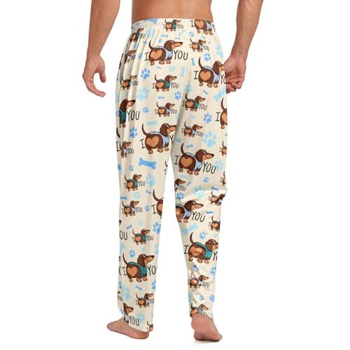Mens Pajama Pants Soft Sleep Pants for men Lounge Pajama Bottoms with Pockets Drawstring3