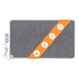 Photo Gallery tappeto riscaldante a infrarossi mi-heat warm feet 55x80cm grigio/antracite - circa 40°c - con controller, funzione timer, pavimento, 230v, superficie in moquette ad anelli Photo Gallery tappeto riscaldante a infrarossi mi-heat warm feet 55x80cm grigio/antracite - circa 40°c - con controller, funzione timer, pavimento, 230v, superficie in moquette ad anelli