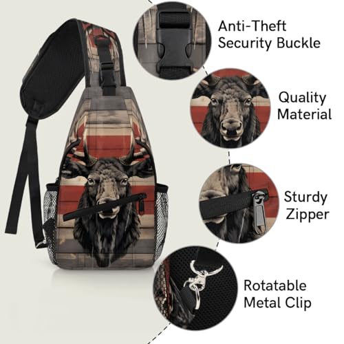 Sling Bag para mujeres y hombres unisex miniatura 3