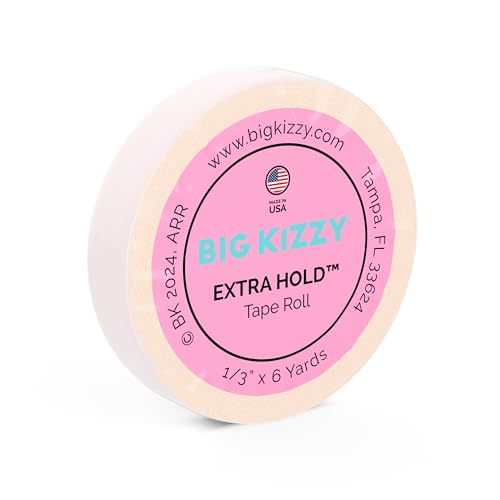 Big Kizzy Double Sided Tape in Hair Extension Tape Roll