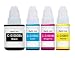 Produktbild ABC Kompatibles Set 4X Nachfüllflasche Tinte für Canon GI-590 Pixma G1500 G1510 G1515 G2500 G2510 G3500 G3510 G3515 G4400 G4500 G4510 G4515