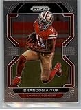 2021 Panini Prizm #52 Brandon Aiyuk San Francisco 49ers Official NFL Football Trading Card in Raw (NM or Better) Condition