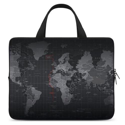Sac ordinateur portable carte du monde pour vos trajets et voyages
