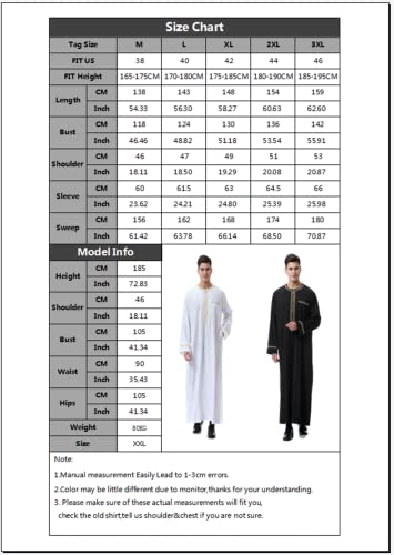 Mens Thobe Muslim Clothes Islamic Clothing Arabic Dress for Men Jalabiya2