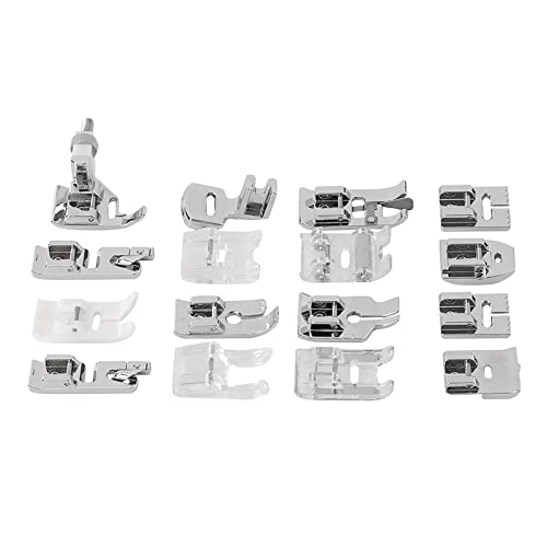 Accesorios para Máquina de Coser Juego de Pies Prensatelas Acero miniatura 6