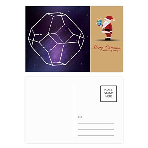 Cartes postales Père Noël originales lot de 20 pour remplacer les vœux classiques
