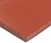 Silicone Sheet, 60A Durometer, Smooth Finish, No Backing, Orange, 0.125
