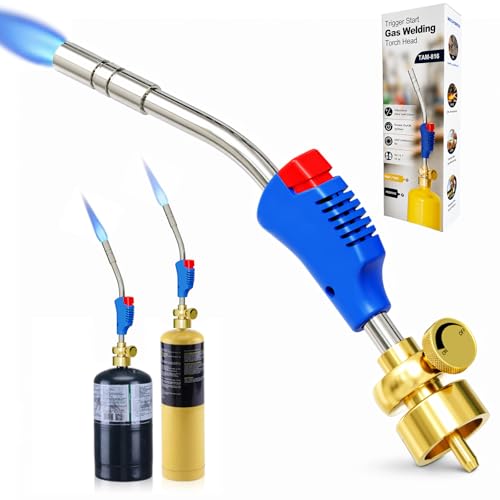 Image of Mapp Gas Torch Head, 360 Rotatable Propane Torch, Welding Torch