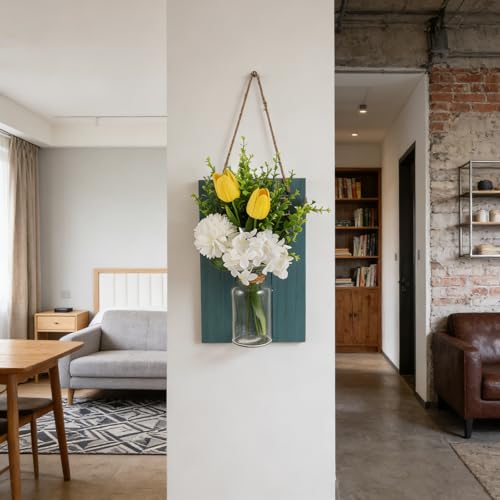 Vases muraux en verre pour habiller un mur vide sans risquer de les casser - 7