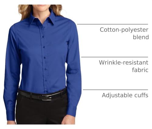 Image of Port Authority Ladies Long Sleeve Easy Care Shirt