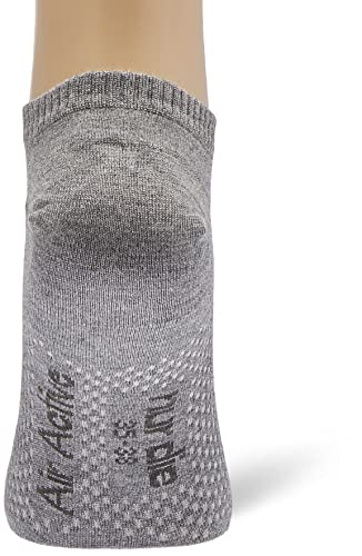 Nur Die Damen Damen Bambus Sneaker Socken, Hellgraumel, Einheitsgröße EU – Bild 4