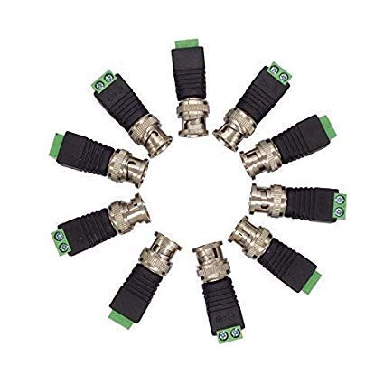 LipiWorld® BNC Connector Connectors for CCTV Camera (Screw Type Pack-10) 3