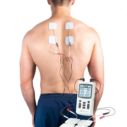 Image of Combi 4 in 1 TENS EMS IFT RUSSIAN Current Machine - Professional Pain Relief for Physiotherapy - Imported Physiotherapy Machine for Home & Clinic Use