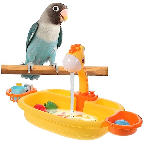 Bain pour oiseaux avec douchette automatique sécurisé - 4