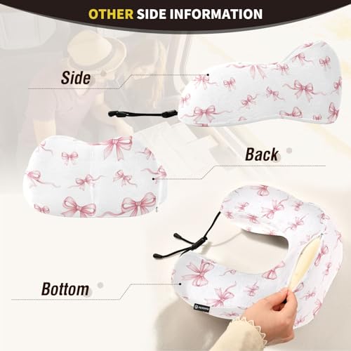 Almohada cuello viaje espuma viscoelástica multicolor miniatura 4