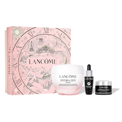 La Mejor Lista de Oui Lancome los mejores 10. 45 Lancôme - Set de Regalo Hydrazen, Set de Crema Facial HIdratante Hydrazen Cream 50ml, Génifique Ultimate Serum 10m y Génifique Eye Cream 5ml para tu Rutina Anti Signos de la...