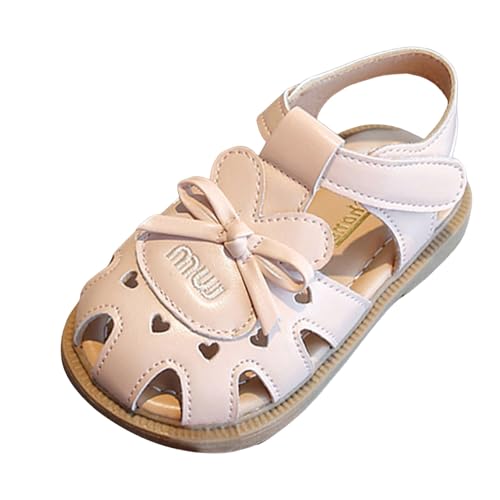 IWIHMIV Toddler Girl Sandals Flower Girl Summer Dress Shoes Summer Comfortable Non Slip Open Toe Soft Sole Sandals