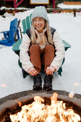 Merrell unisex-adult Brushed Cushion Thermal Crew Socks Cushioned Soft Inner Layer4